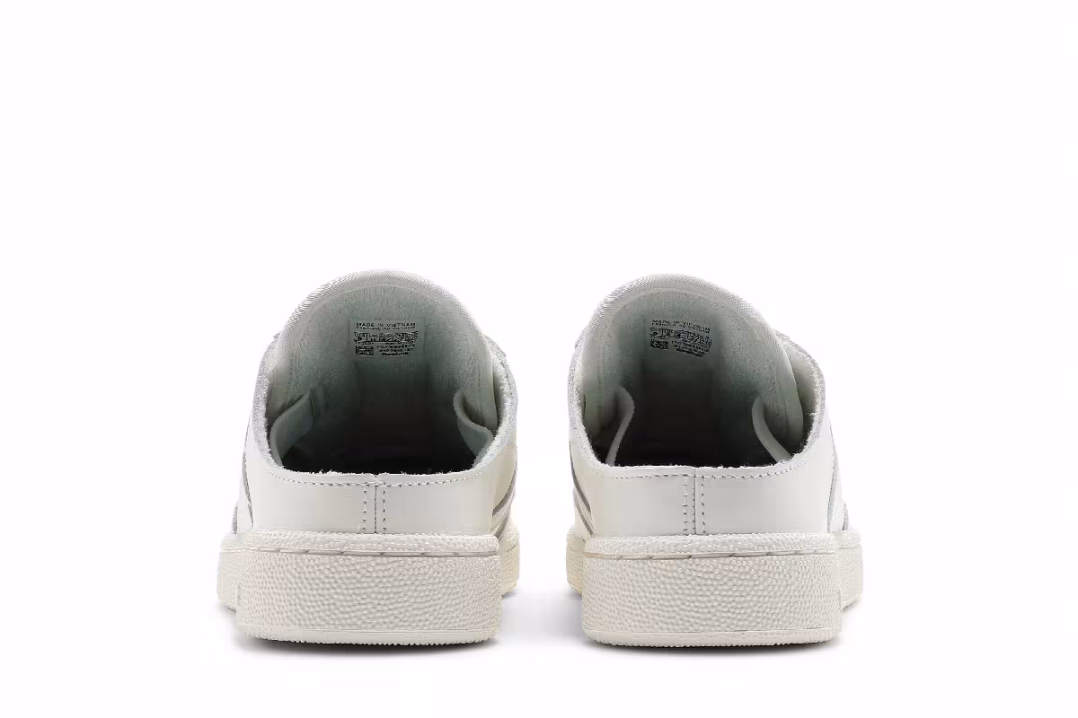 Reebok Club C Laceless Mule Chalk Glen Green, view 7