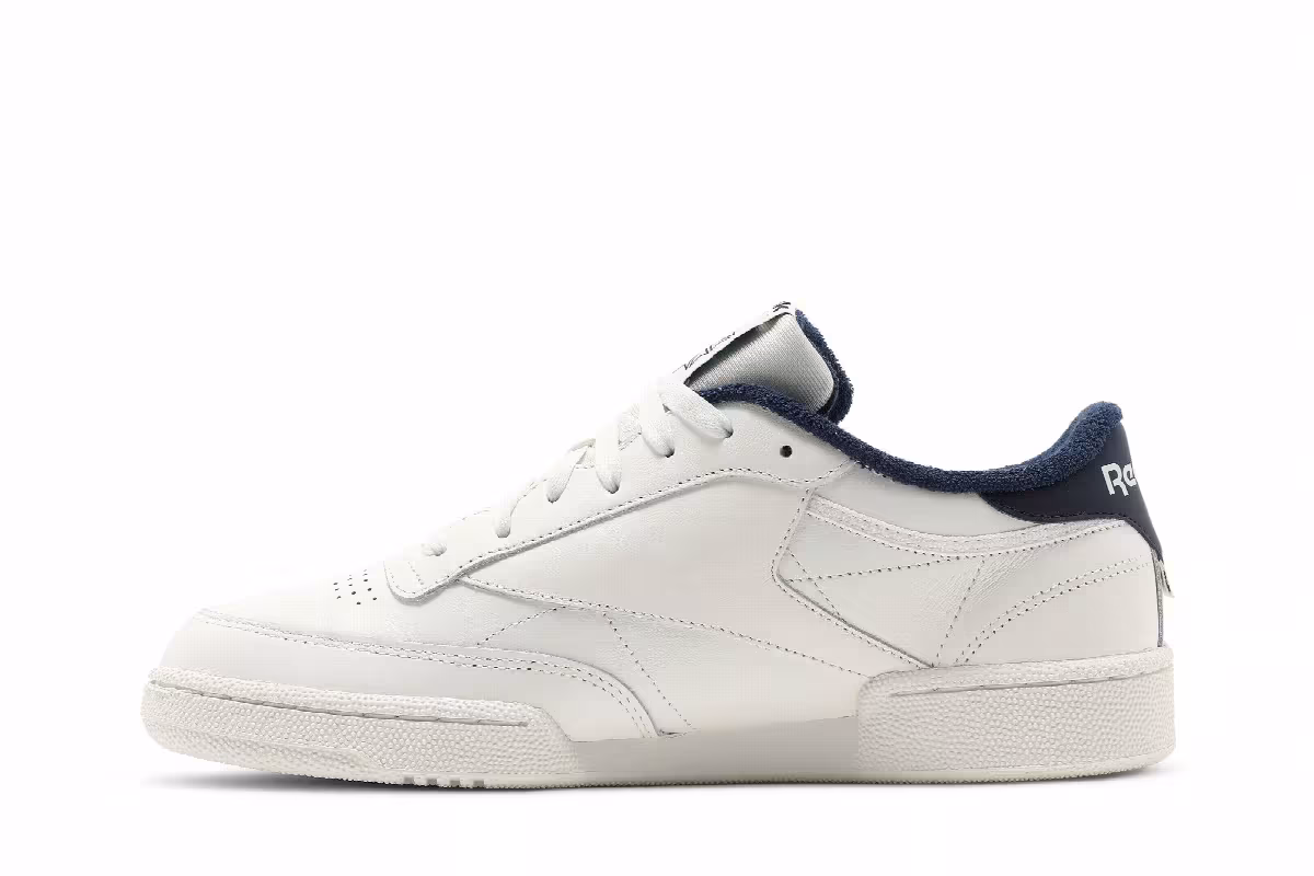Reebok Club C 85 OG Crest - Chalk Vector Navy, view 4