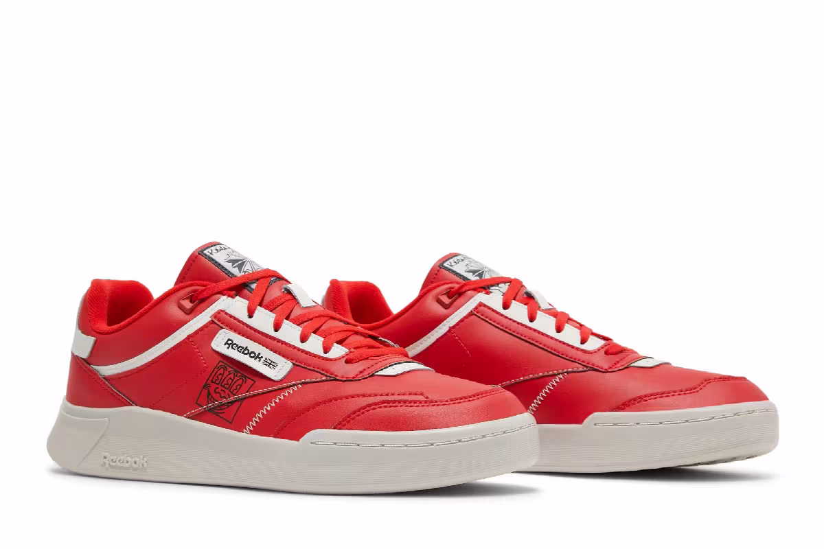 Keith Haring x Reebok Club C Legacy Three-Eyed Smiling Face, view 9