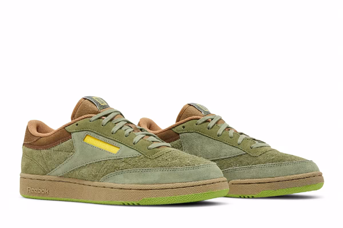 National Geographic x Reebok Club C The Lost Forest, view 9