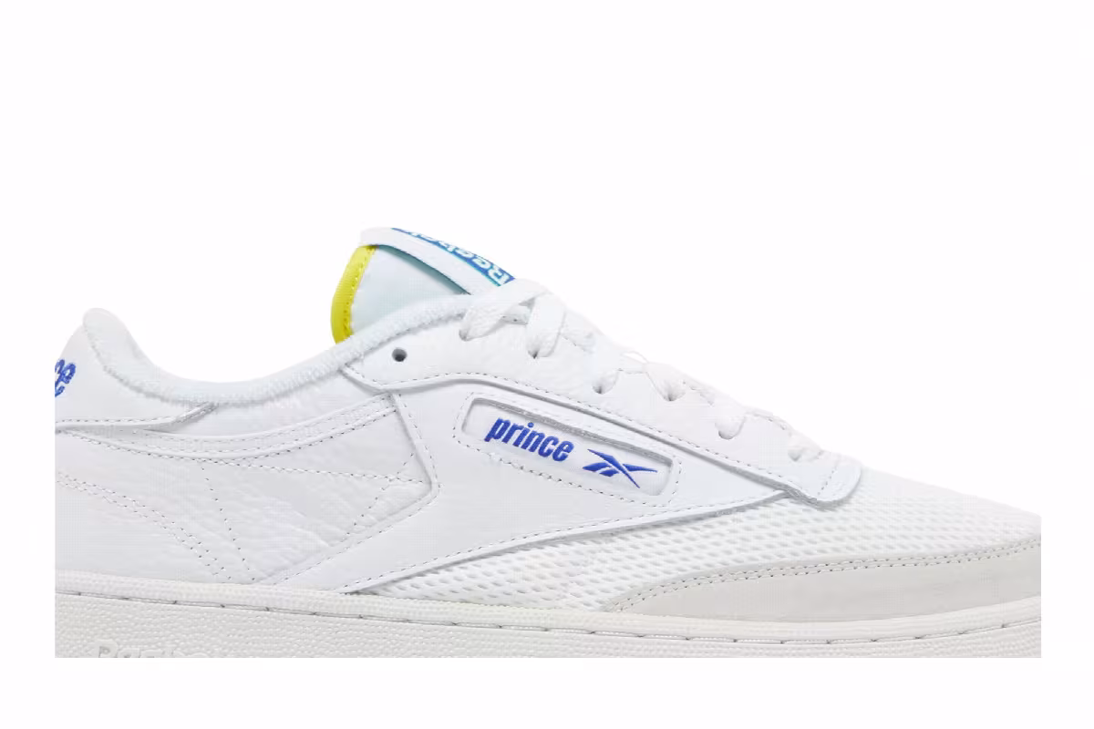 Prince x Reebok Club C 85 White Bright Cobalt, view 3