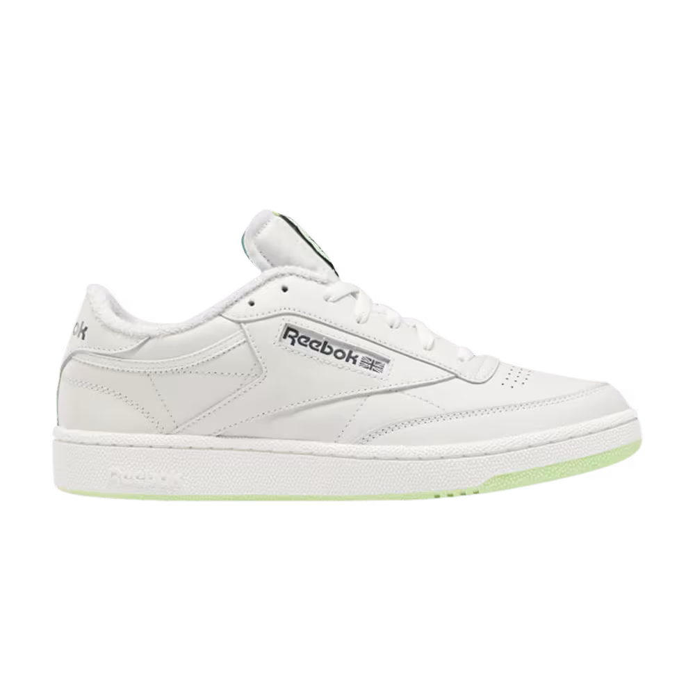 Reebok Club C 85 Chalk Neon Mint