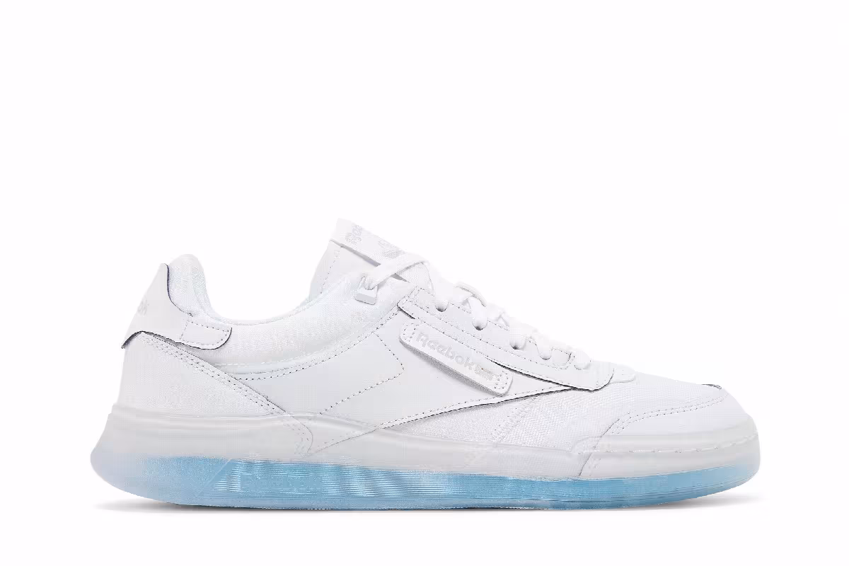 Reebok Club C Legacy White Radiant Aqua, view 2