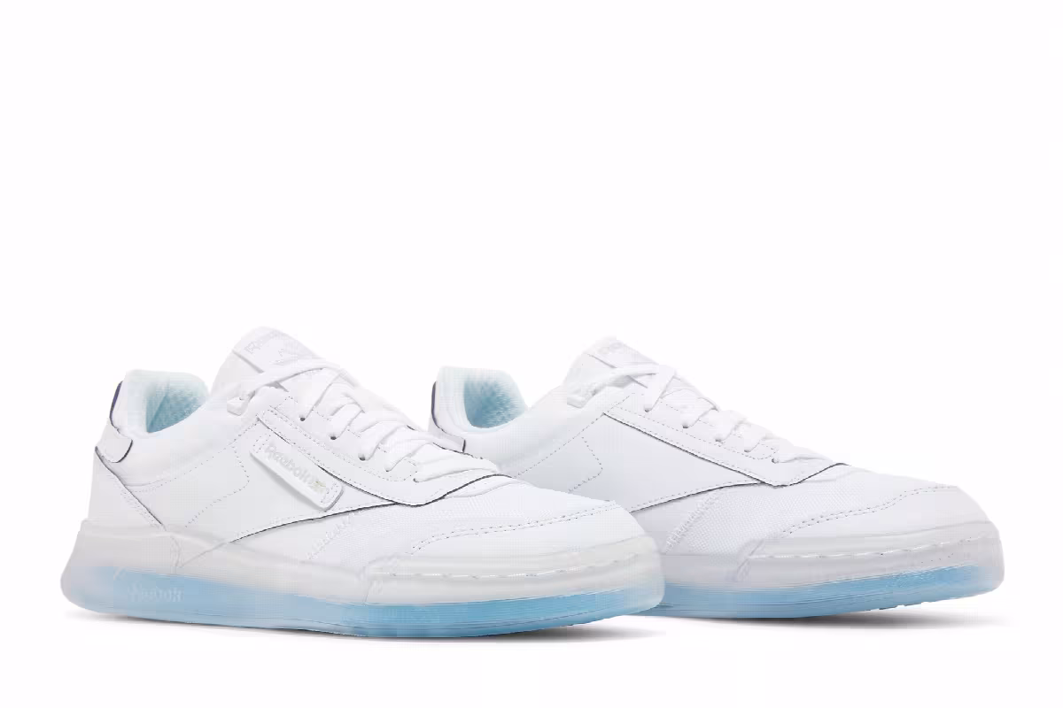 Reebok Club C Legacy White Radiant Aqua, view 9