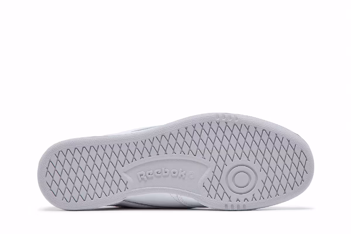 BEAMS x Reebok Club C Laceless Mule White Cold Grey, view 5