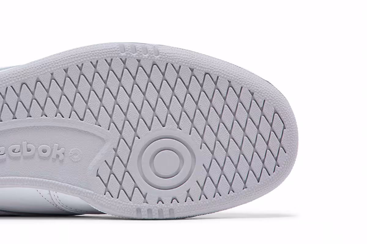 BEAMS x Reebok Club C Laceless Mule White Cold Grey, view 6