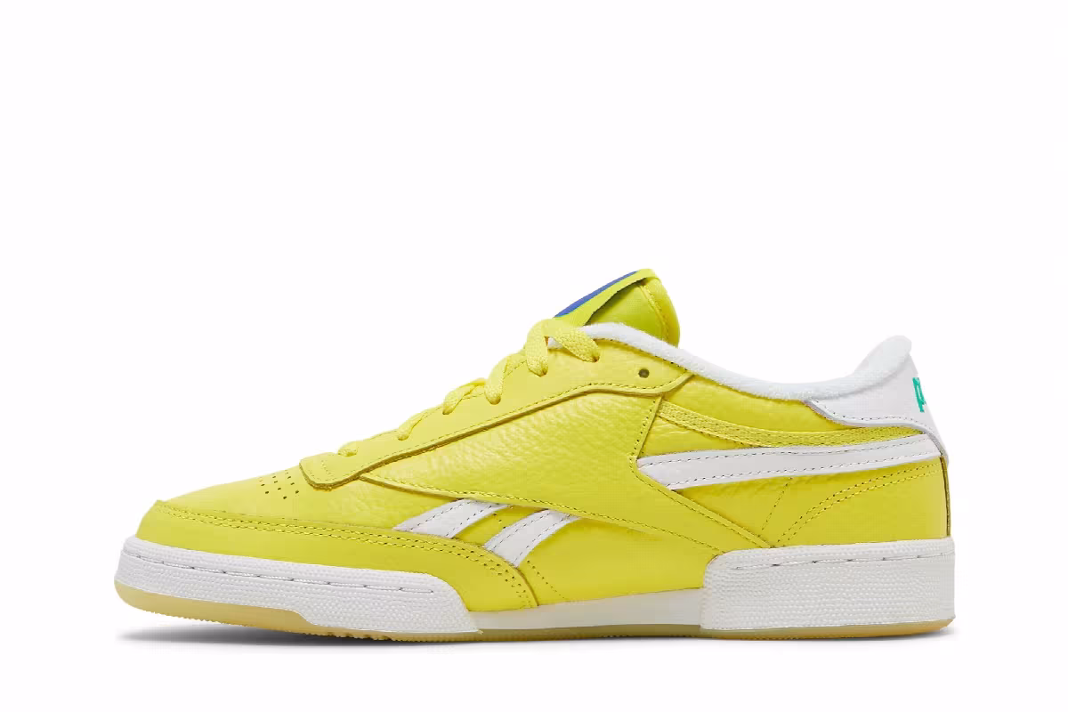 Prince x Reebok Club C Revenge Stinger Yellow, view 4