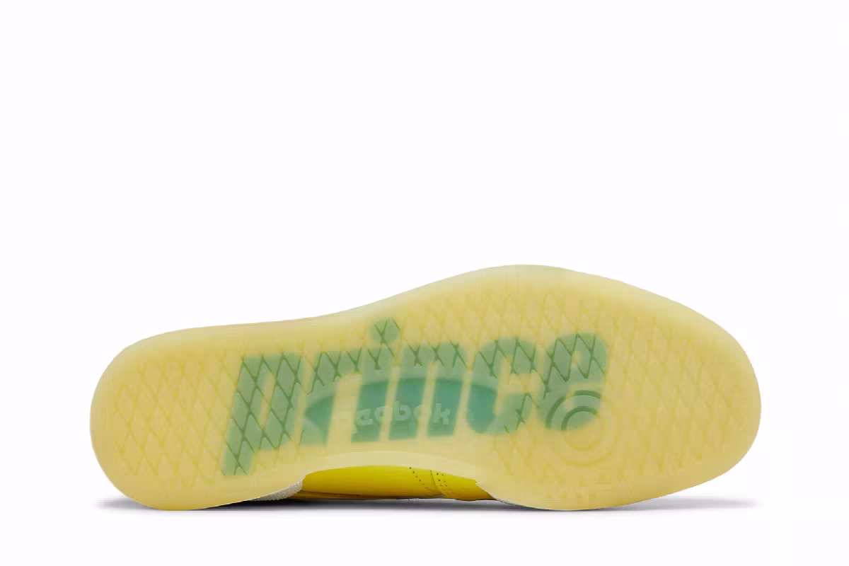 Prince x Reebok Club C Revenge Stinger Yellow, view 5