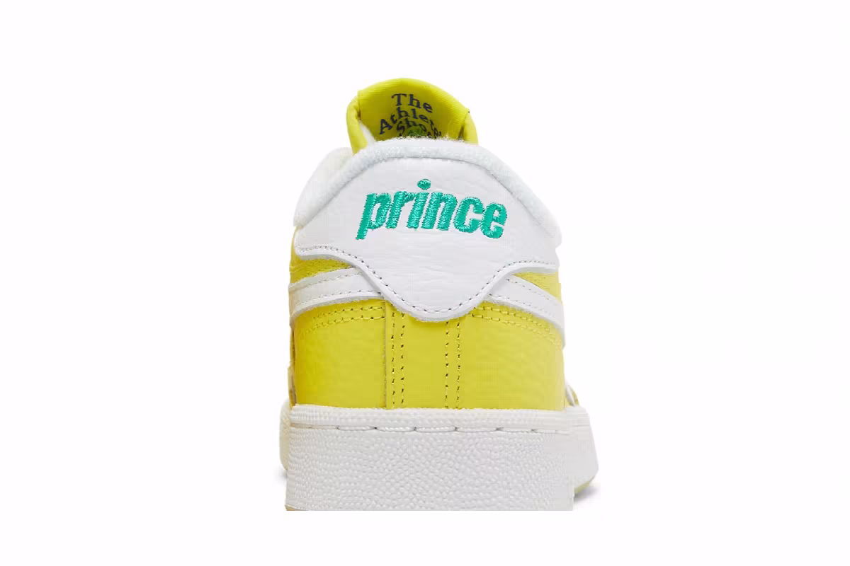 Prince x Reebok Club C Revenge Stinger Yellow, view 8