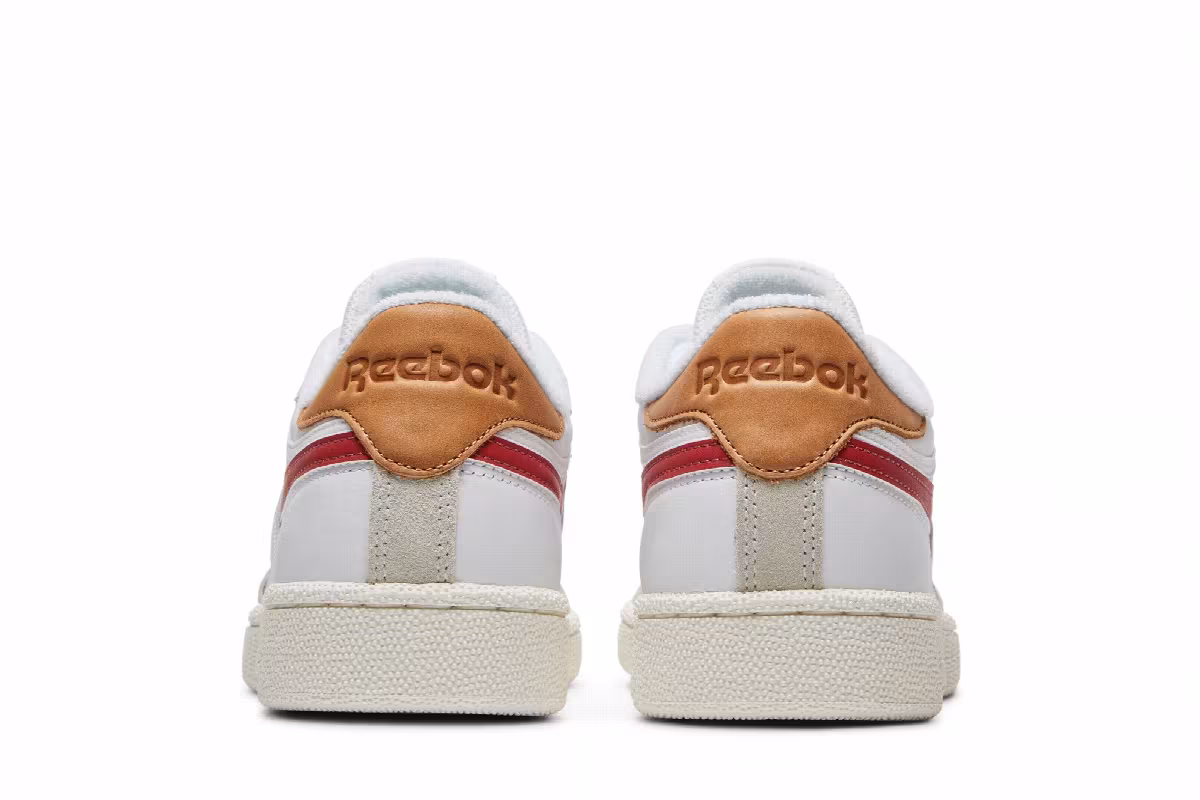 Reebok Club C Revenge White Mars Red, view 7