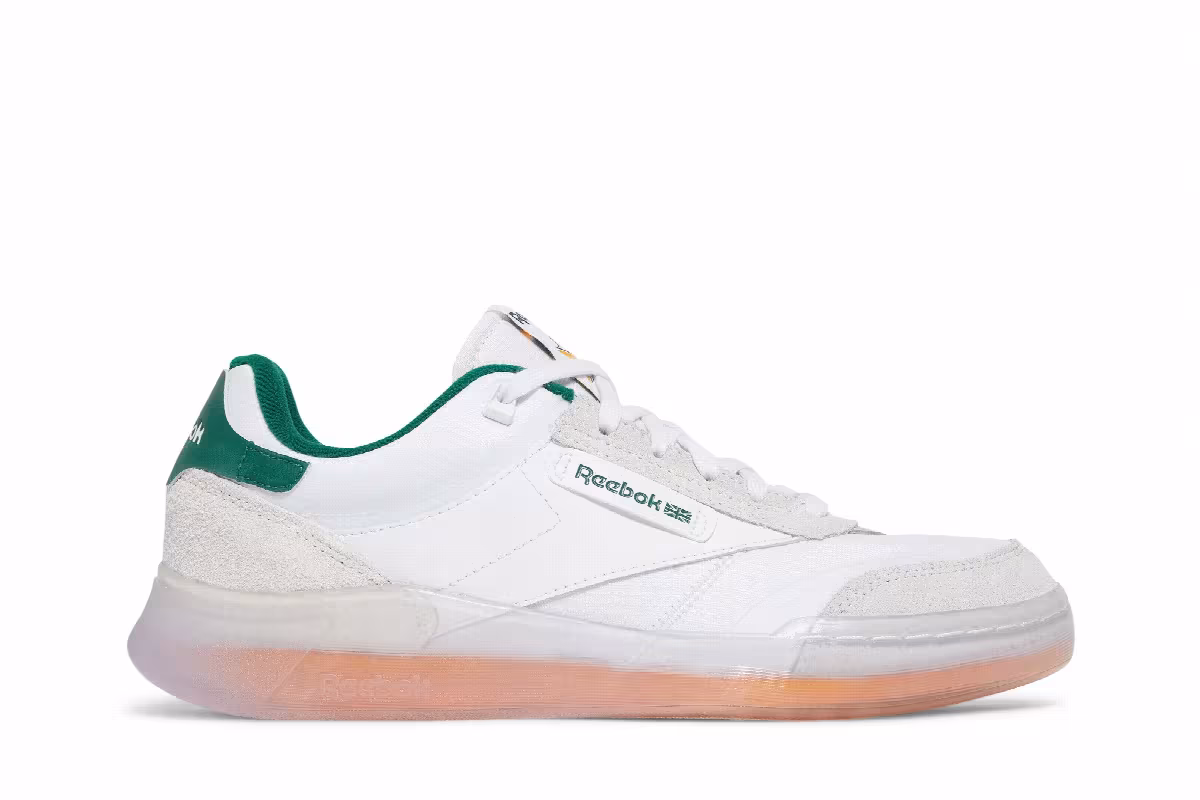 Reebok Club C Legacy White Dark Green, view 2