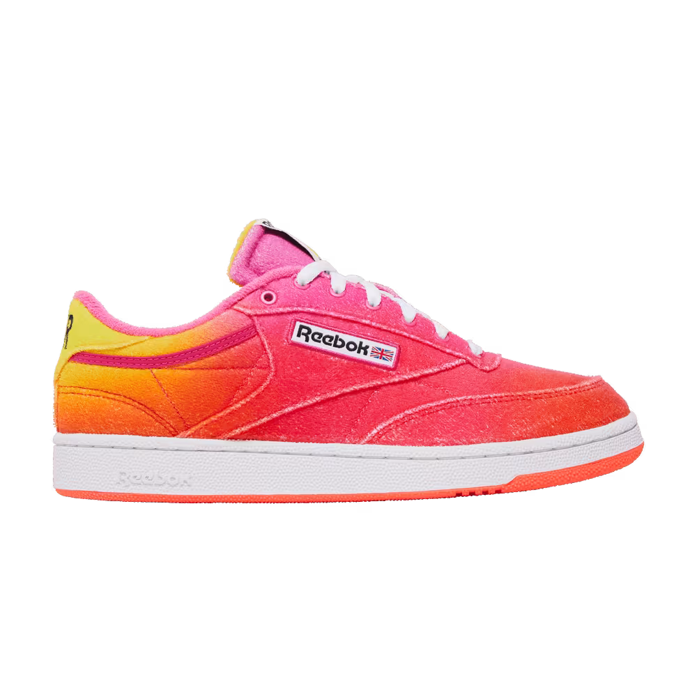 Daniel Moon x Reebok Club C 85 Atomic Pink Alert Yellow