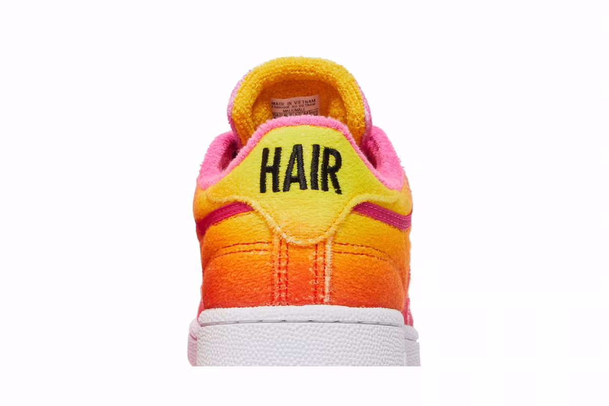 Daniel Moon x Reebok Club C 85 Atomic Pink Alert Yellow, view 8