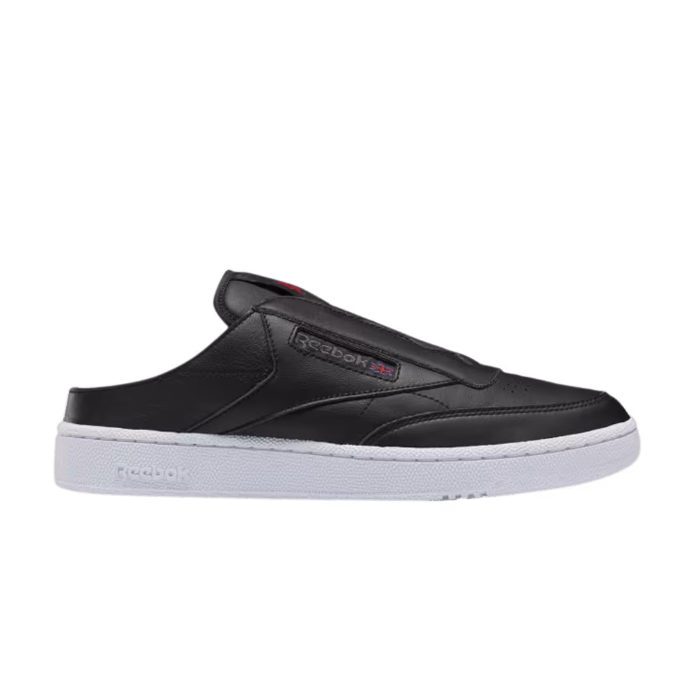 Reebok Club C Laceless Mule Black Grey