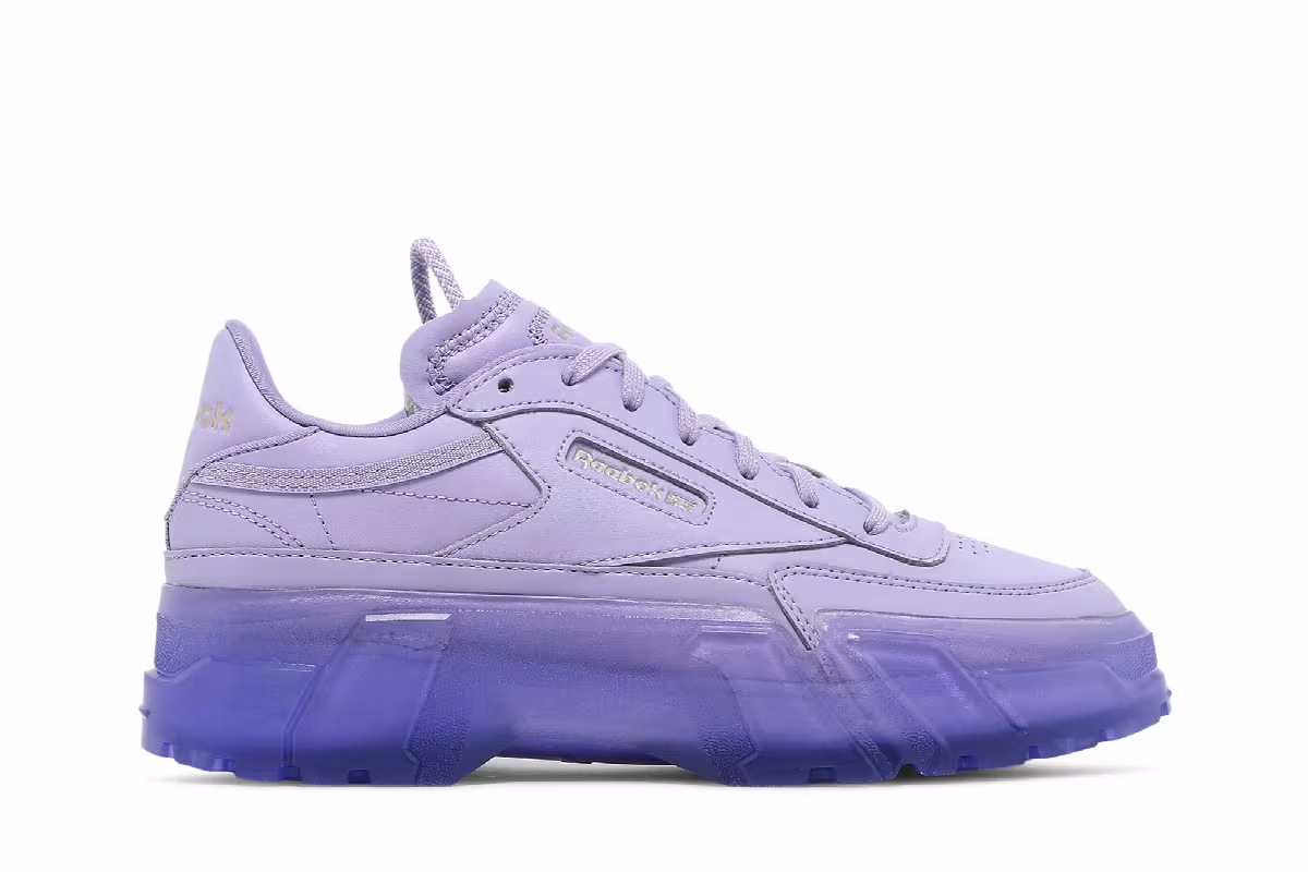 Cardi B x Reebok Women's Club C Crisp Purple, view 2