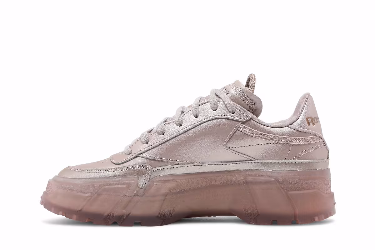 Cardi B x Reebok Women's Club C Rose Gold, view 4