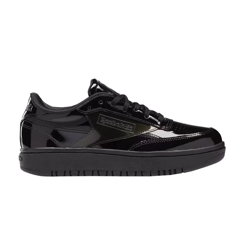 Cardi B x Reebok Women's Coated Club C Double Triple Black