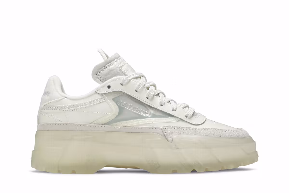 Cardi B x Reebok Women's Club C Chalk, view 2