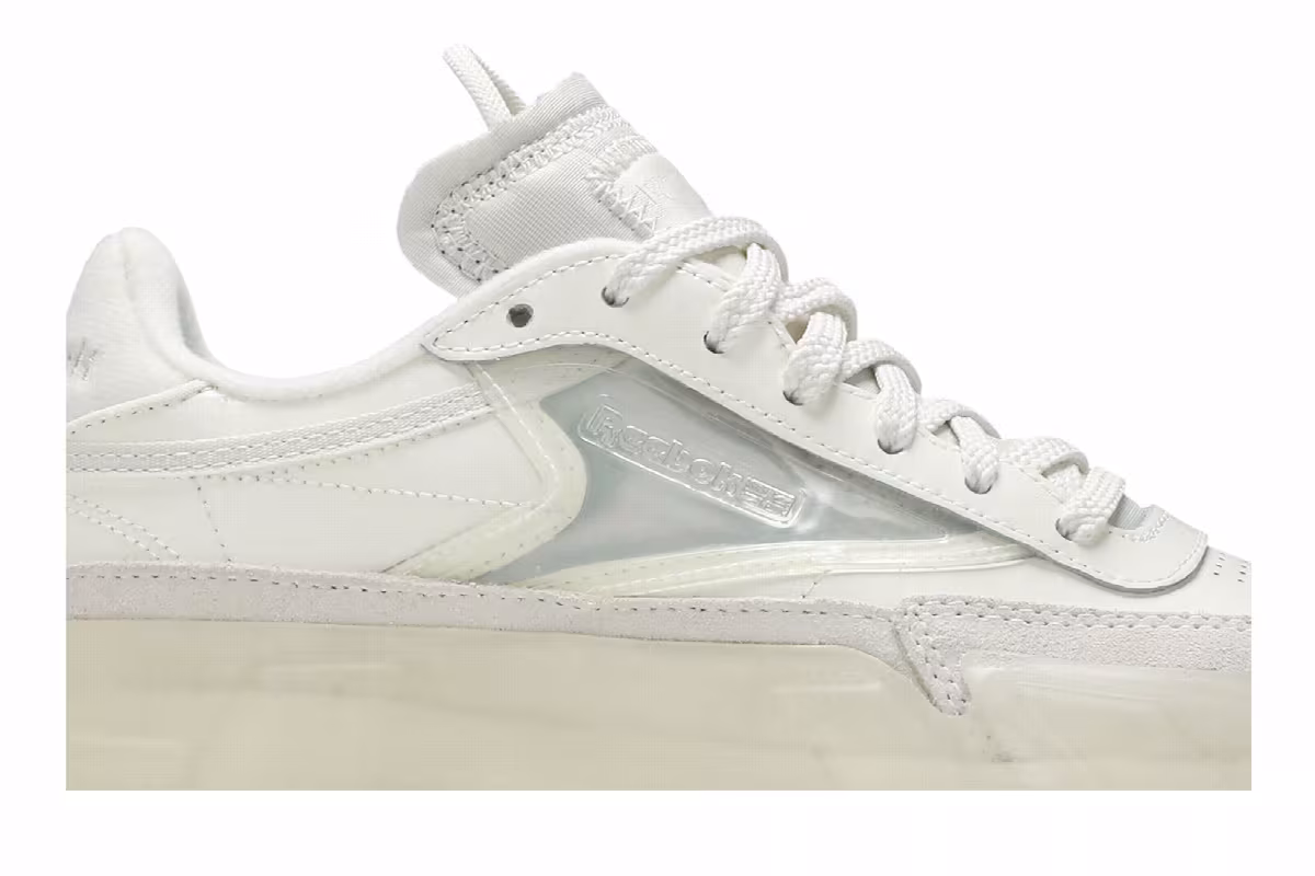 Cardi B x Reebok Women's Club C Chalk, view 3