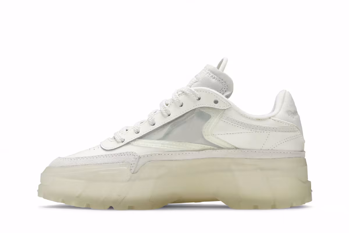 Cardi B x Reebok Women's Club C Chalk, view 4