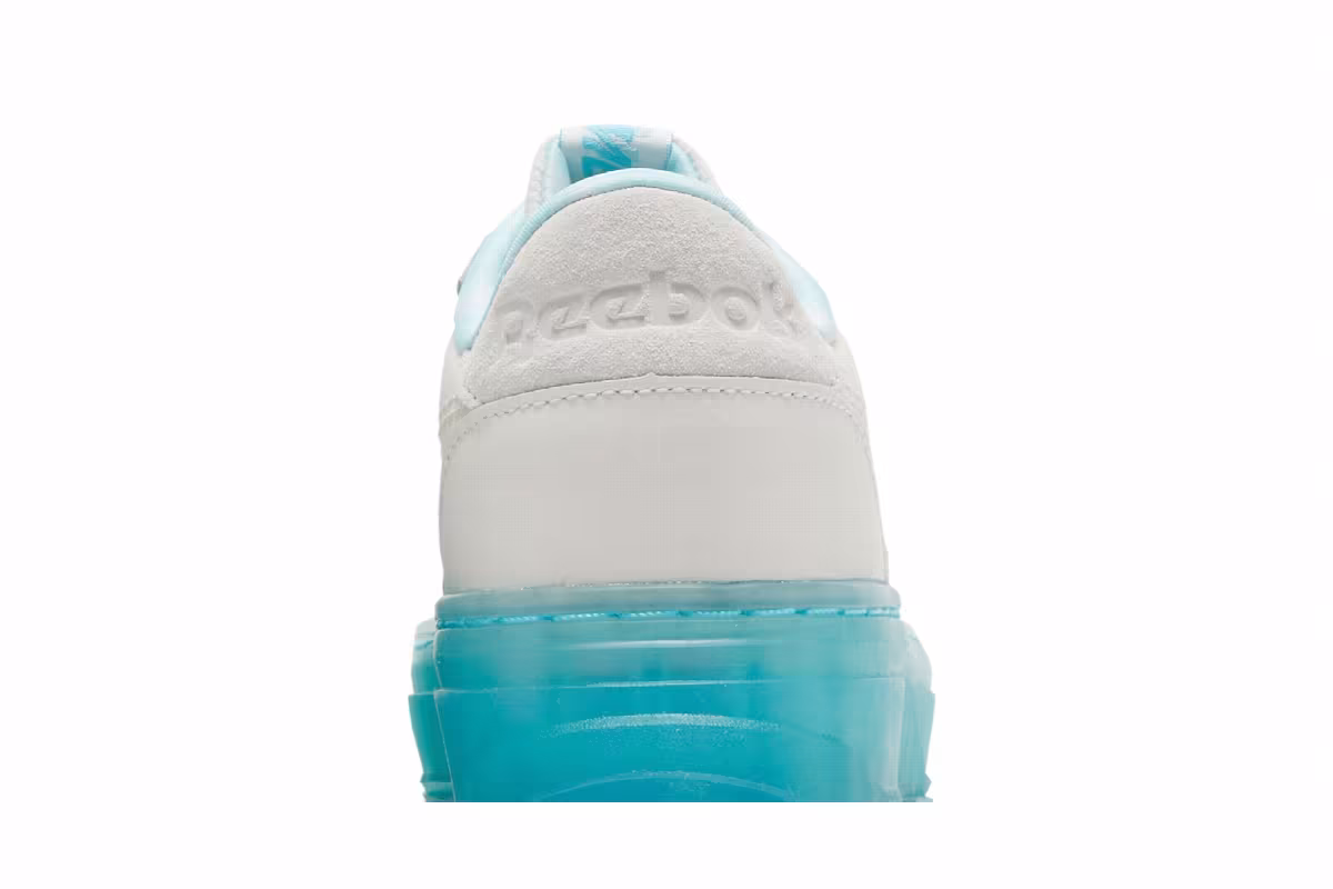 MadWomen x Reebok Women's Club C Double Geo Chalk Hydro Blue, view 8