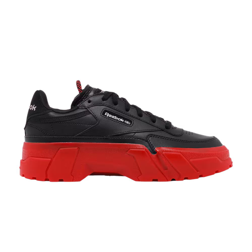 Cardi B x Reebok Women's Club C Black Vector Red