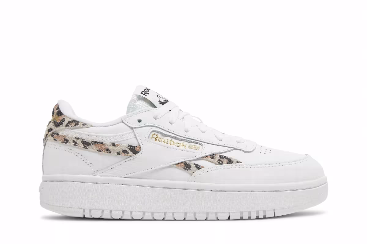 Reebok Women's Club C Double Cheetah, view 2