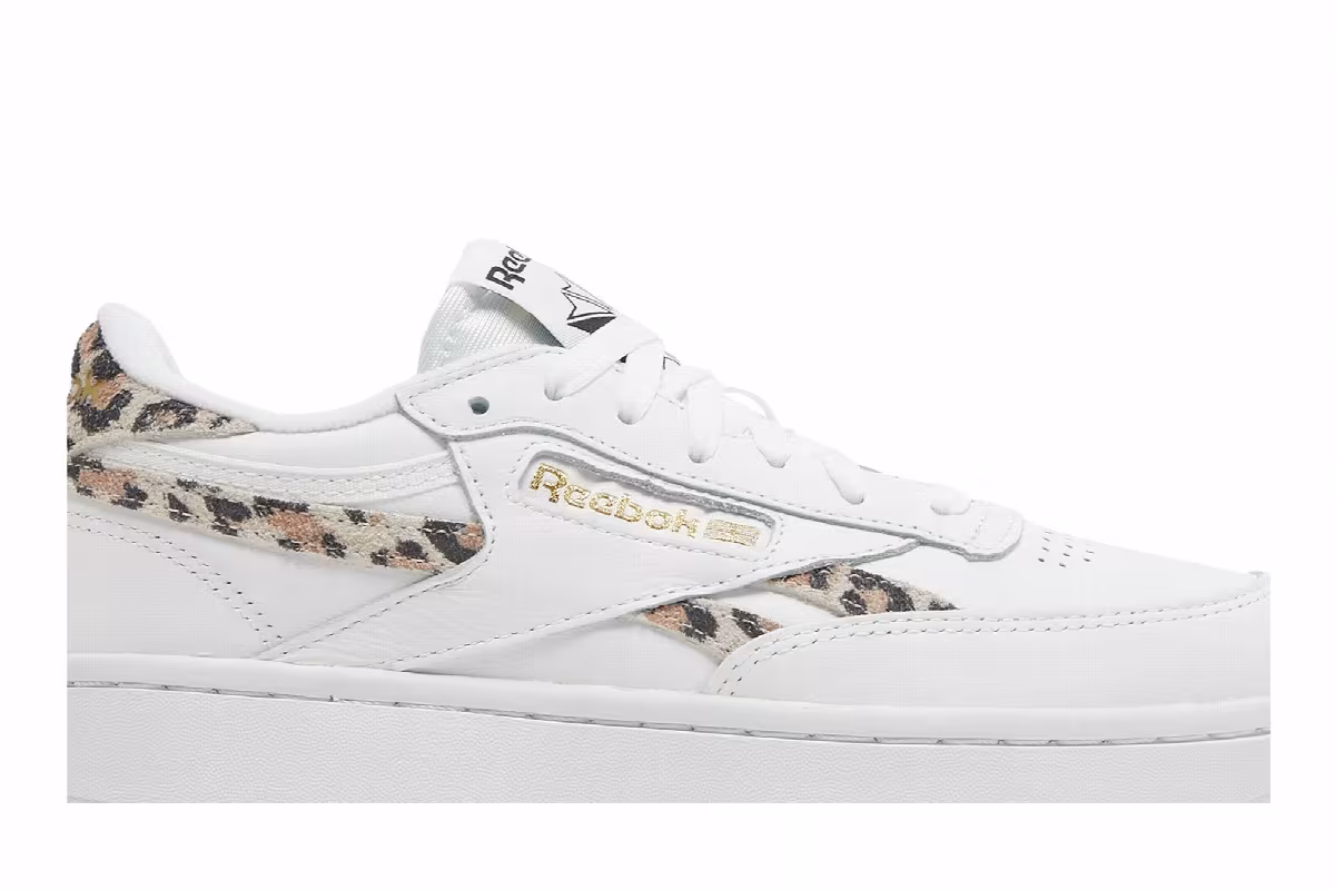 Reebok Women's Club C Double Cheetah, view 3