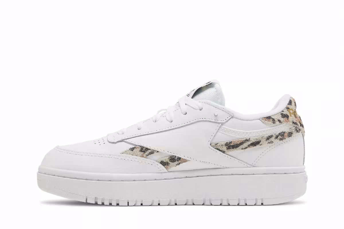 Reebok Women's Club C Double Cheetah, view 4