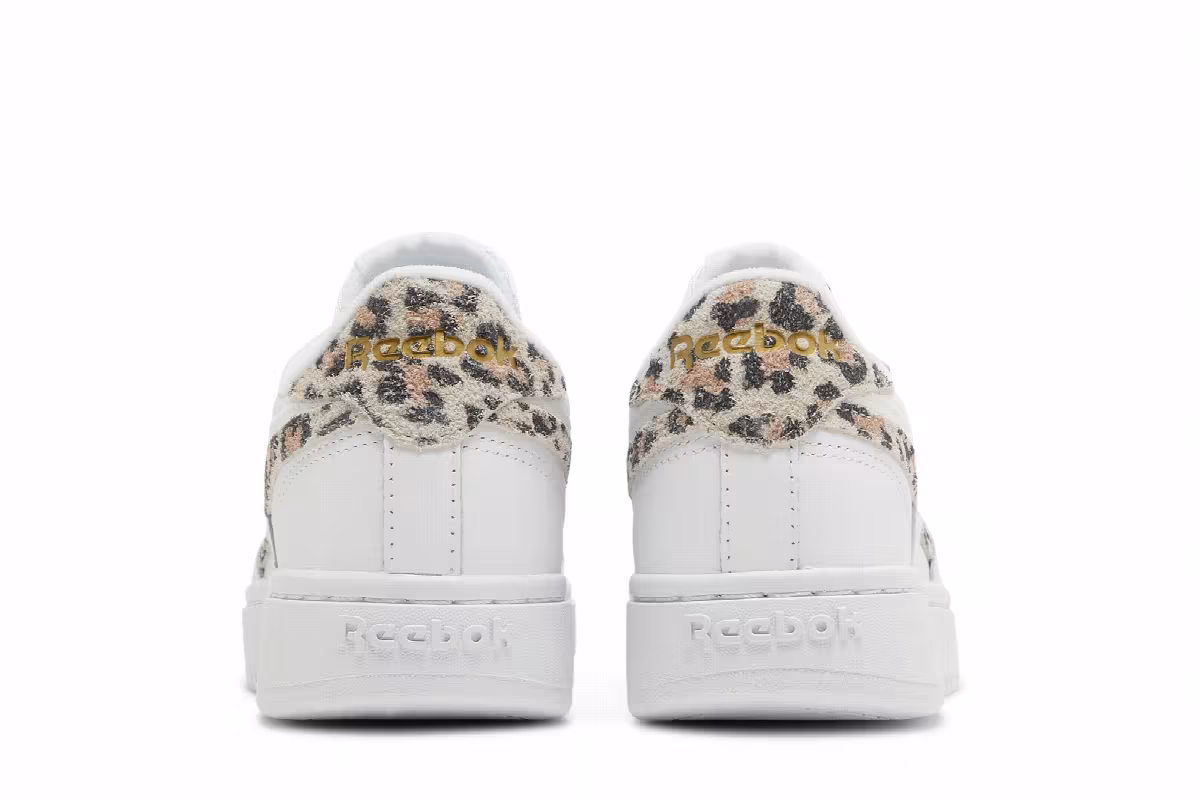 Reebok Women's Club C Double Cheetah, view 7