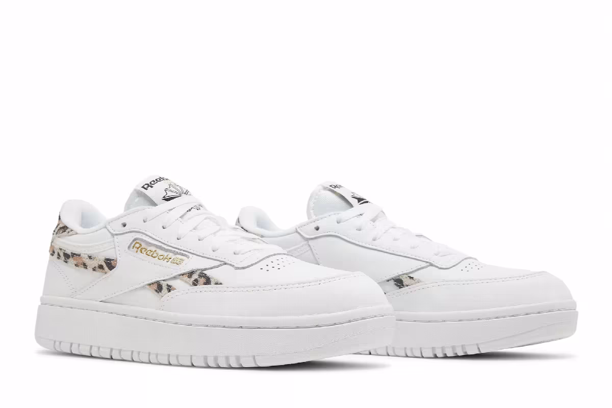 Reebok Women's Club C Double Cheetah, view 9