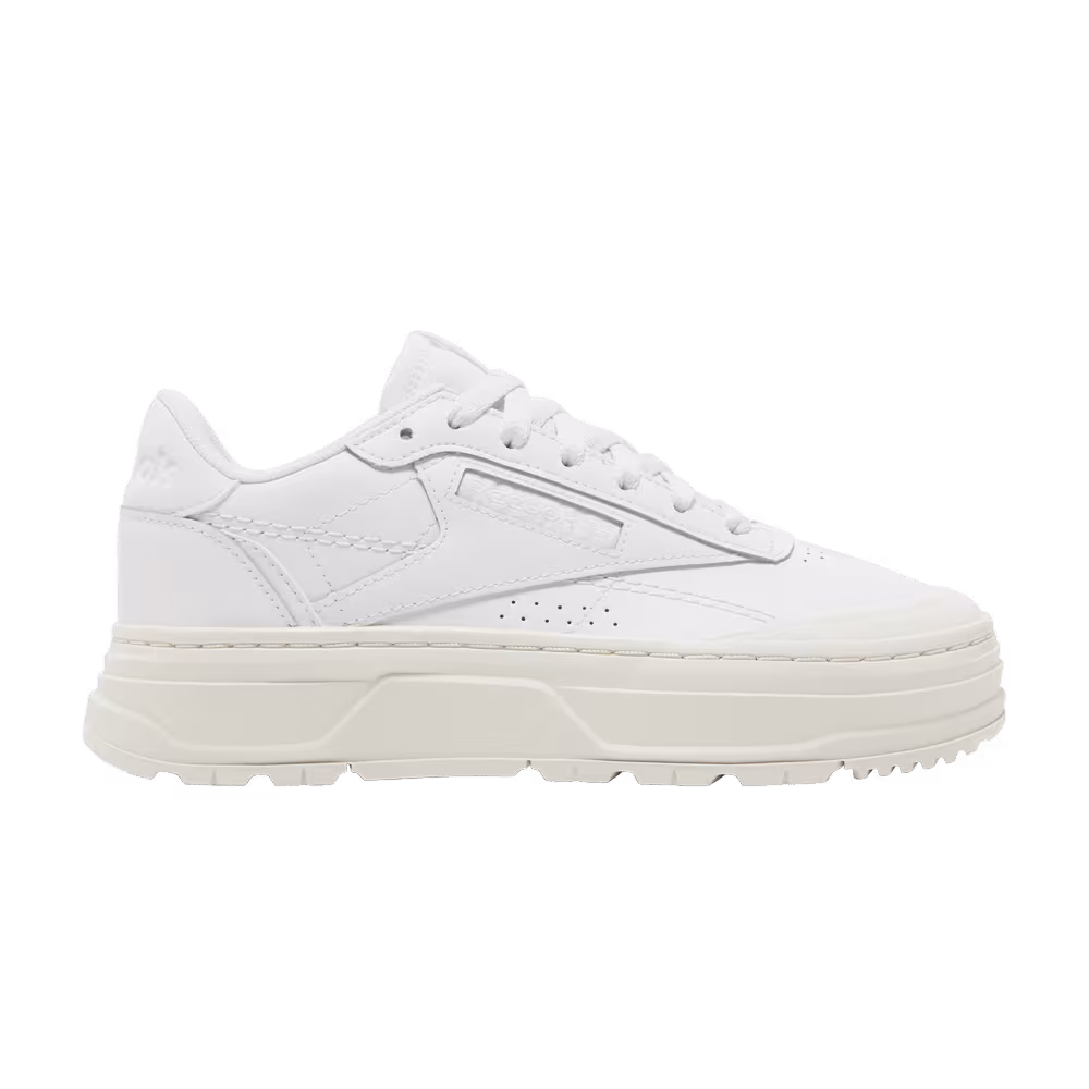 Reebok Women's Club C Double Geo Triple White