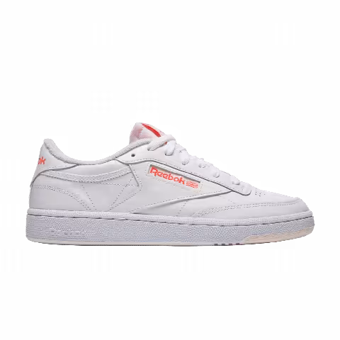 Reebok Wmns Club C 85 'White Orange Flare'