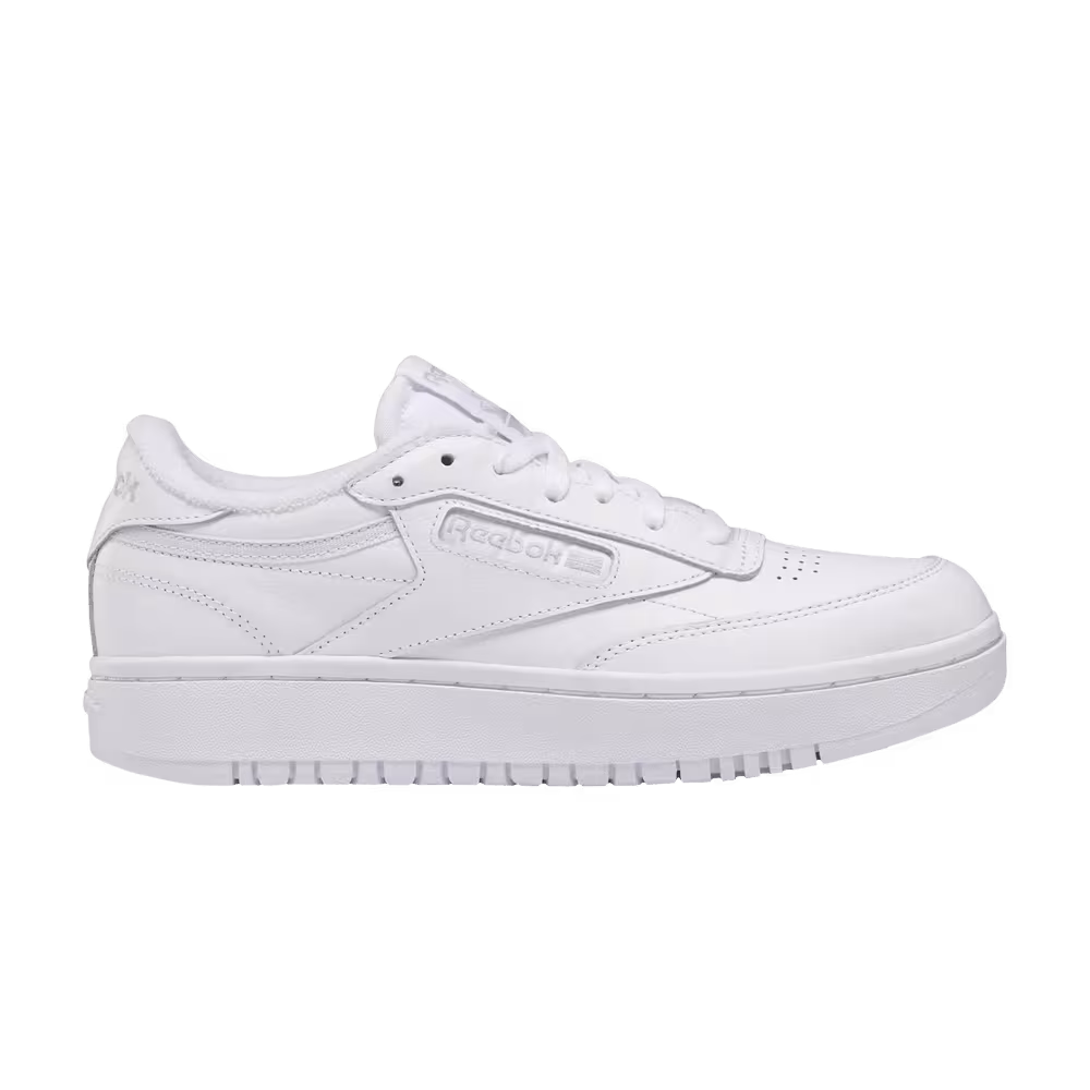 Reebok Women's Club C Double White Cold Grey