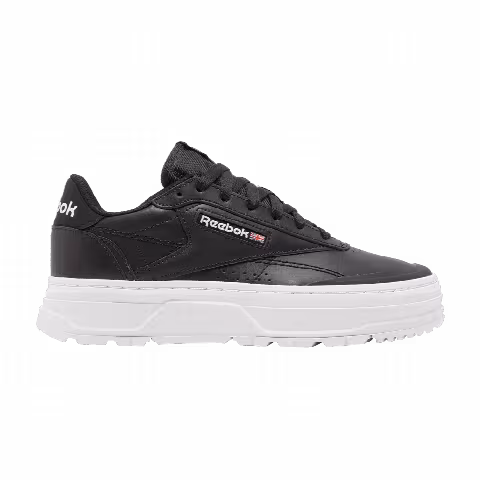 Reebok Wmns Club C Double Geo 'Black White'