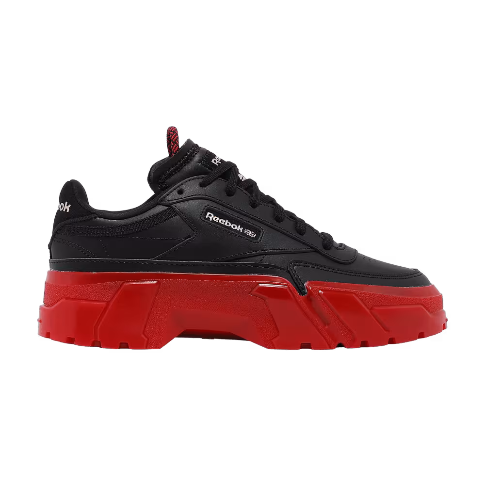 Reebok Cardi B x Club C J Black Vector Red