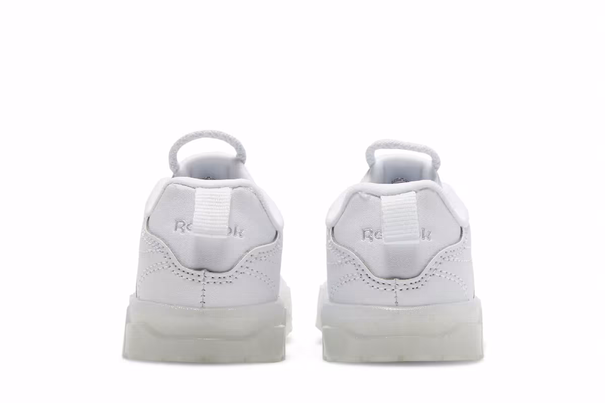Cardi B x Reebok Club C Toddler Triple White, view 7