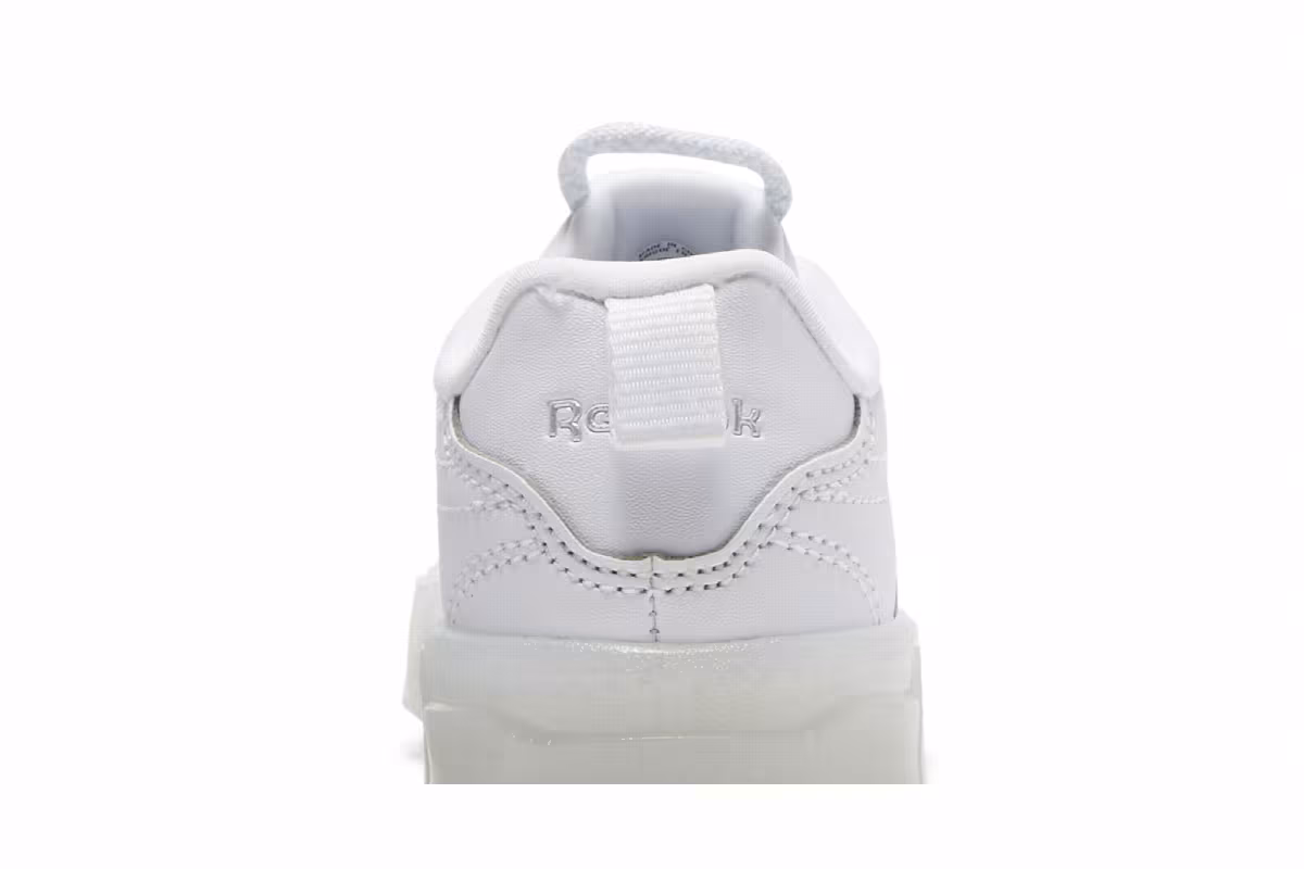 Cardi B x Reebok Club C Toddler Triple White, view 8