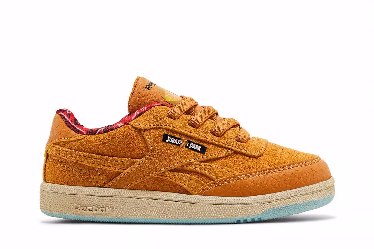 Jurassic Park x Reebok Club C 85 Toddler Dr. Alan Grant, view 2