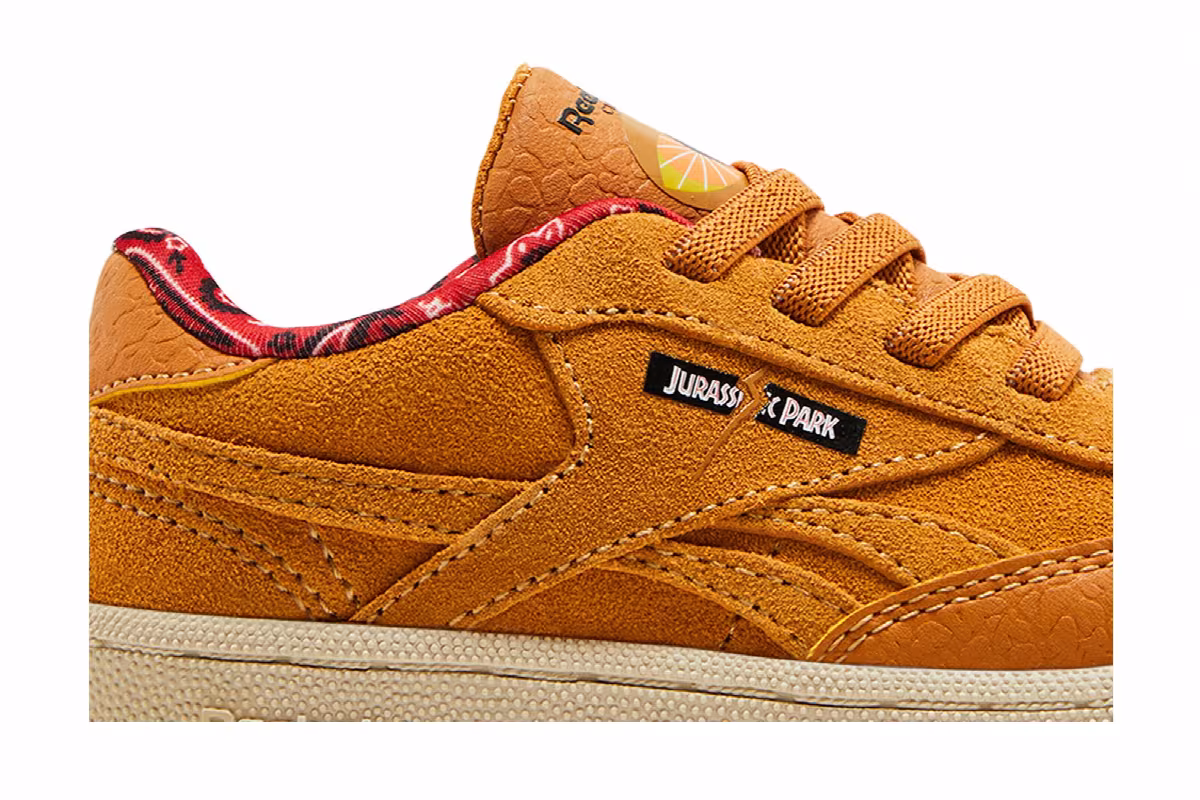 Jurassic Park x Reebok Club C 85 Toddler Dr. Alan Grant, view 3