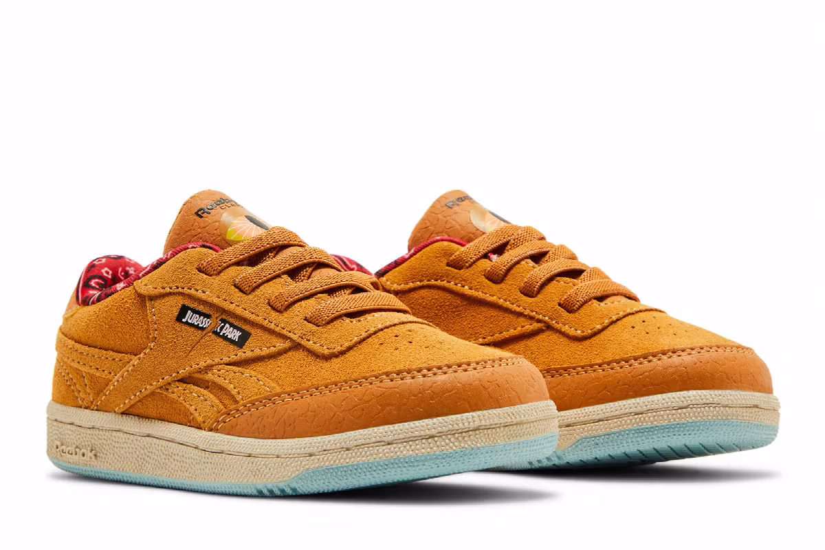 Jurassic Park x Reebok Club C 85 Toddler Dr. Alan Grant, view 9