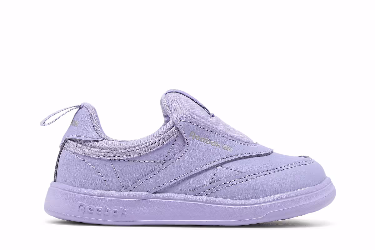 Cardi B x Reebok Club C Slip-On 3 Toddler Crisp Purple, view 2