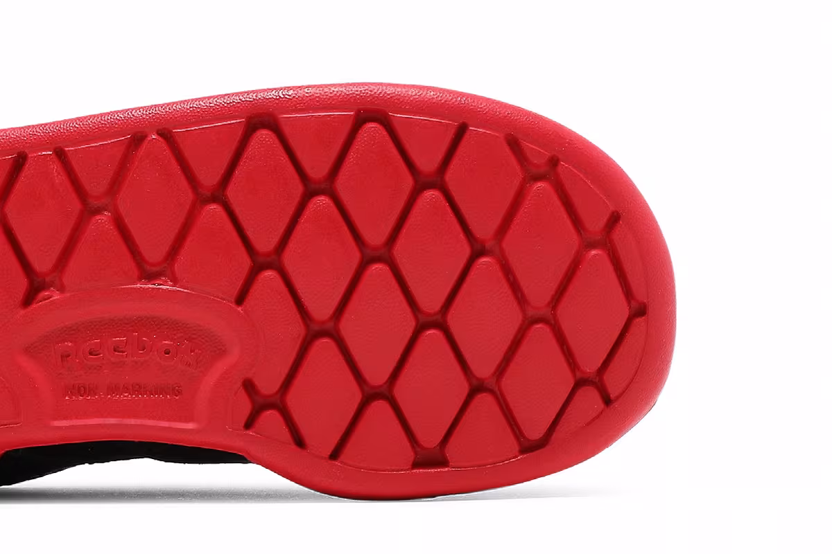 Reebok Cardi B x Club C Slip-On 3 Toddler Black Vector Red, view 6