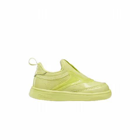 Reebok Cardi B x Club C Slip-On 3 Toddler 'High Vis Green'