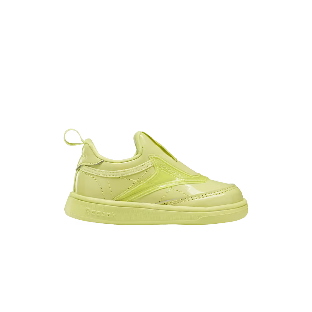Reebok Cardi B x Club C Slip-On 3 Toddler High Vis Green