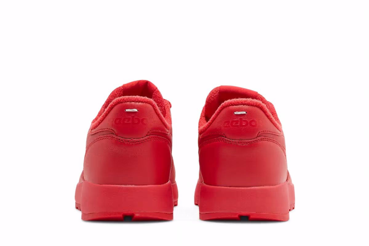 Maison Margiela x Reebok Classic Leather Tabi Vector Red, view 7