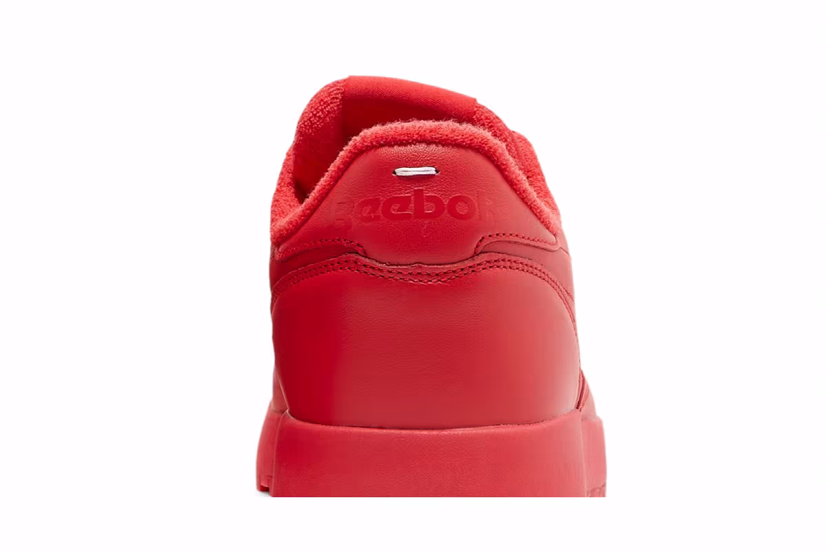 Maison Margiela x Reebok Classic Leather Tabi Vector Red, view 8