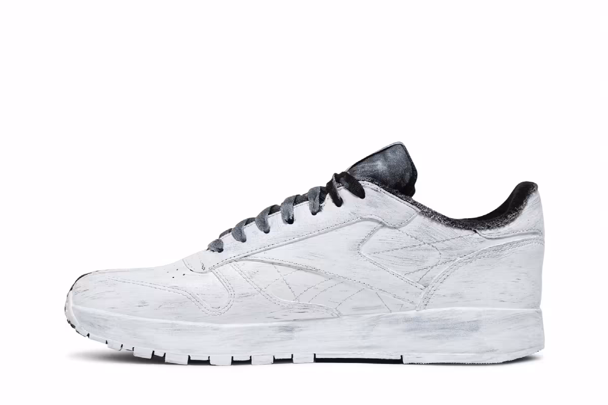 Maison Margiela x Reebok Classic Leather Tabi Whiteout, view 4