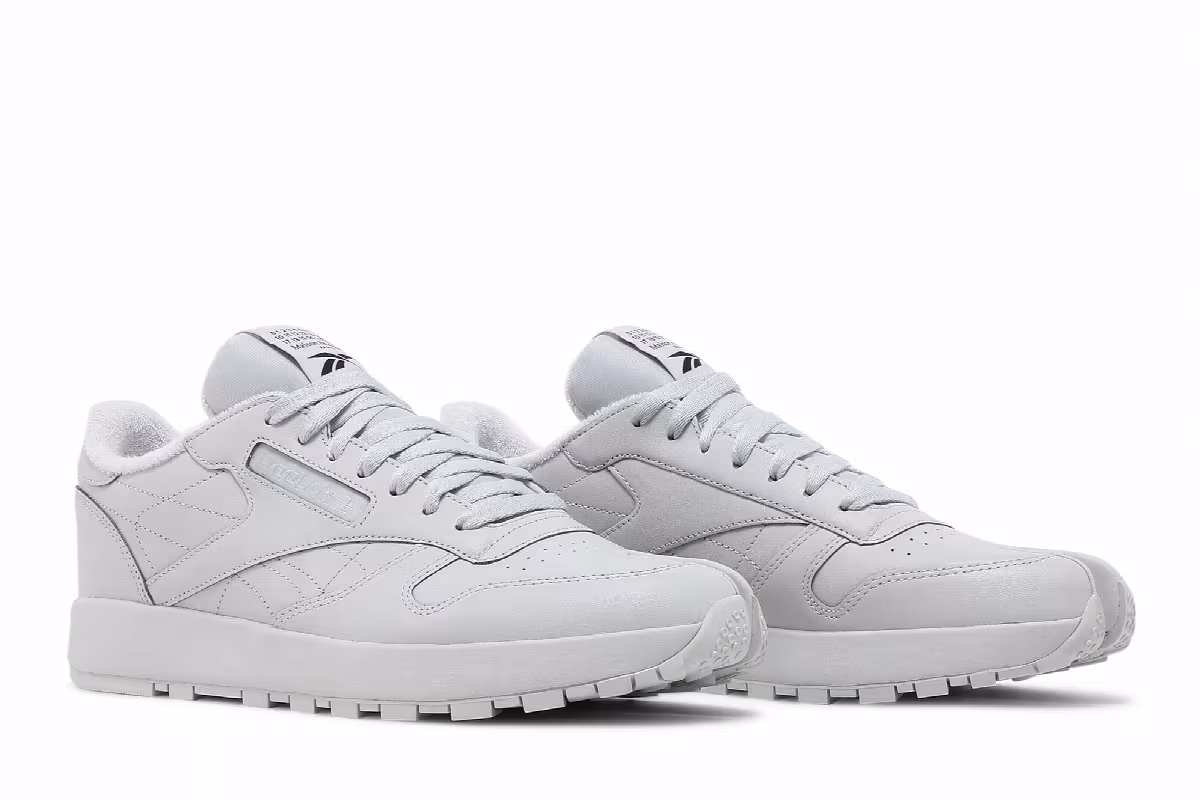 Maison Margiela x Reebok Classic Leather Tabi Pure Grey, view 9