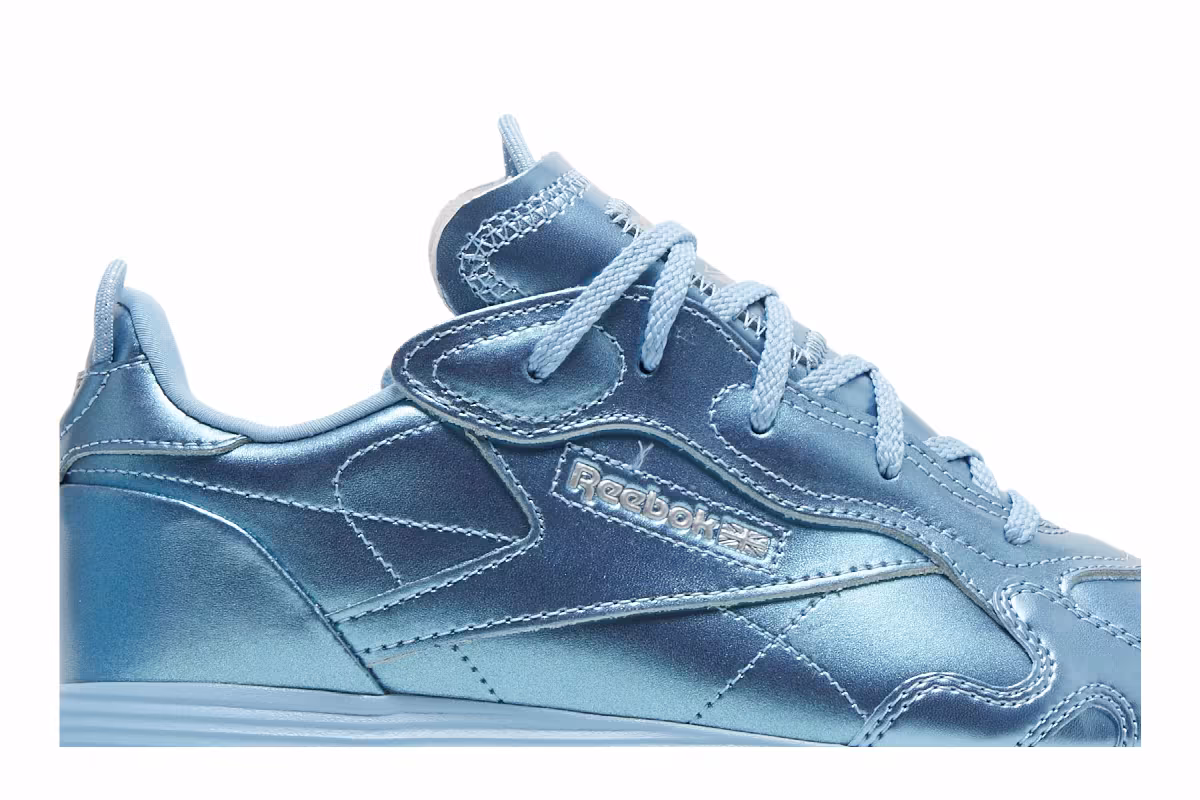 Cardi B x Reebok Women's Classic Leather Fluid Blue, view 3